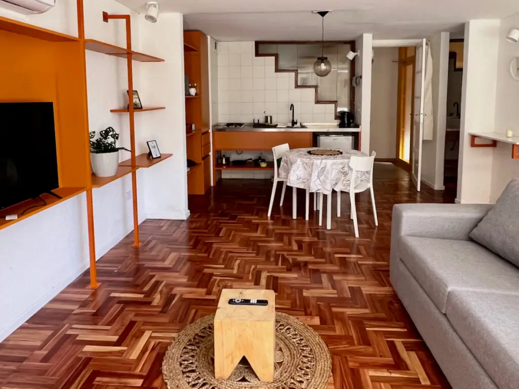 Piso 3 - LapridaOnce Córdoba Argentina Departamento de alquiler temporal - Living Comedor Cocina