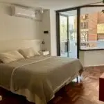 Piso 2 - LapridaOnce Córdoba Argentina Departamento de alquiler temporal - cama balcon