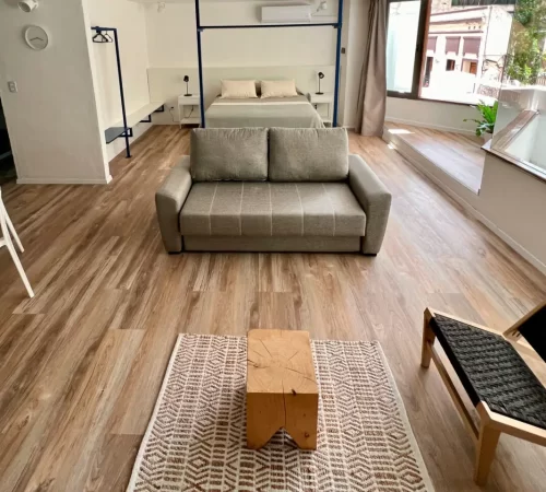 Piso 1 - Laprida Once - Living Cama Baño