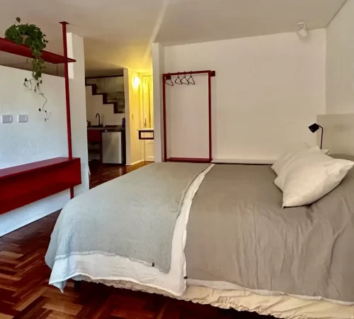 Piso 2 - LapridaOnce Córdoba Argentina Departamento de alquiler temporal - cama