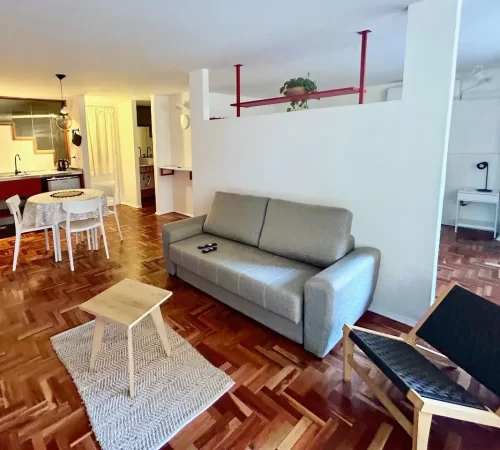Piso 2 - LapridaOnce Córdoba Argentina Departamento de alquiler temporal - Living Comedor