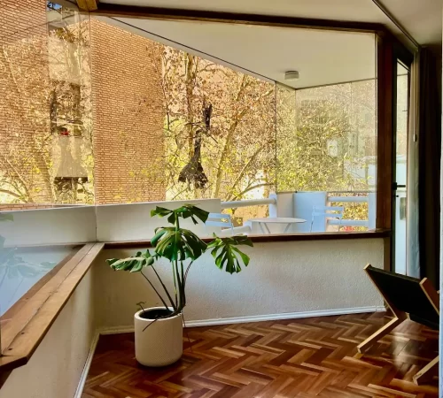 Piso 2 - LapridaOnce Córdoba Argentina Departamento de alquiler temporal - balcon